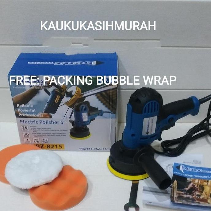 Grecamarna - Mesin Poles Mobil/Motor Benz Werkz 5" Variable Speed Velco