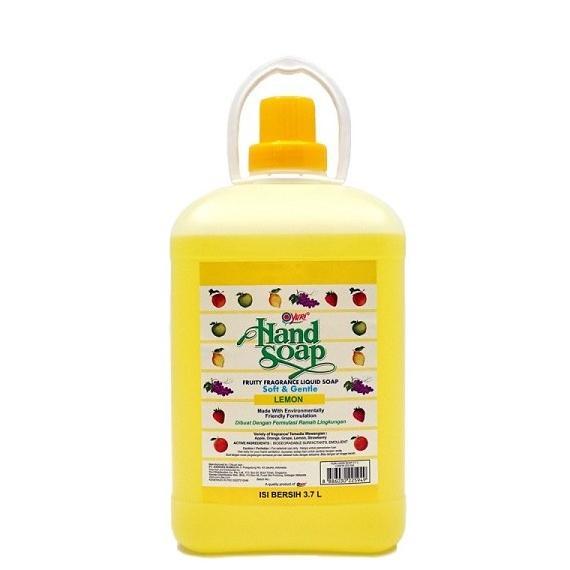 YURI HANDSOAP LIQUID LEMON 3.7 LITER
