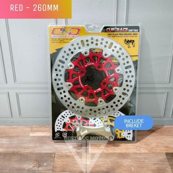 DV181 - PIRINGAN CAKRAM DELKEVIC BEAT VARIO 260MM BEAT FI KARBU DELUXE SCOOPY GENIO VARIO 110 125 15