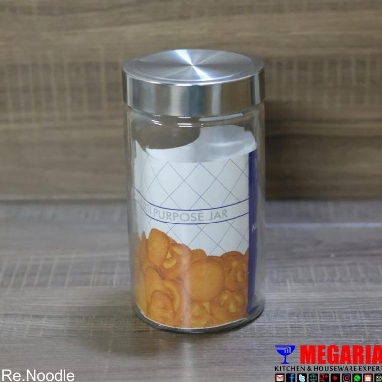 Stoples Kaca 2 Liter Toples Makanan Toples Kue Kering 2 Liter