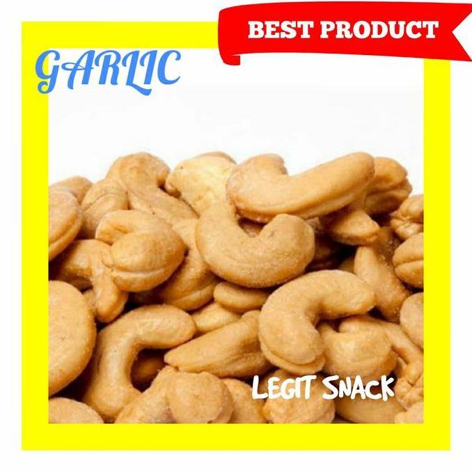 Fooding- Kacang Mede Asin Bawang 1 Kg / Kacang Mete Original