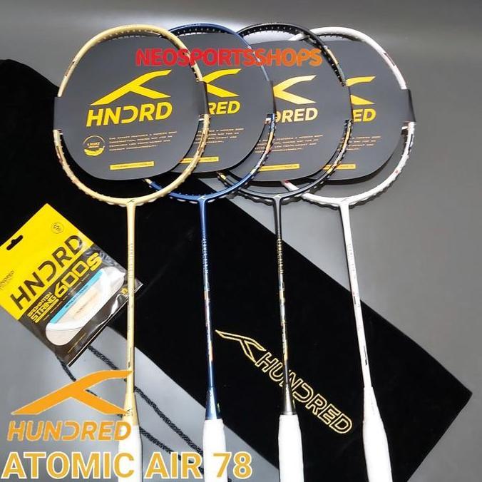 Raket Badminton HUNDRED HNDRD Atomic Air 78 Original