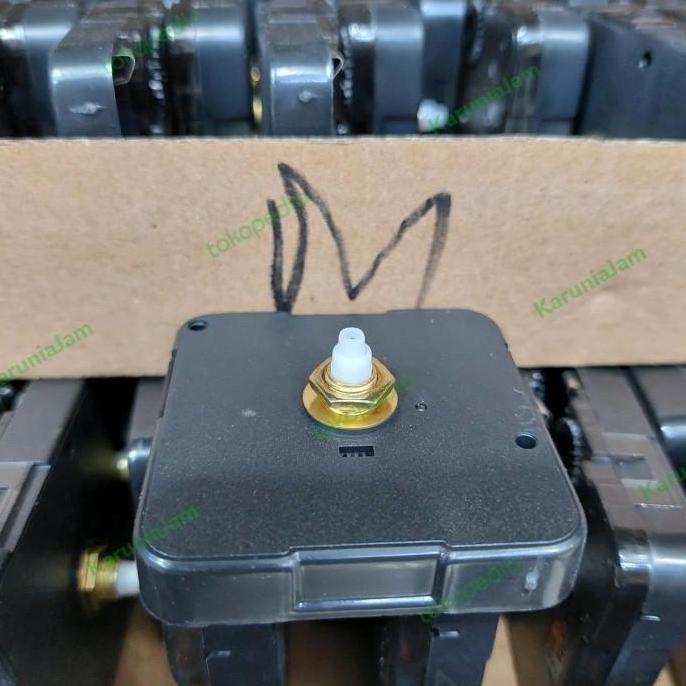 Mesin jam dinding onoff merah mesin jam dinding sweep kualitas bagus