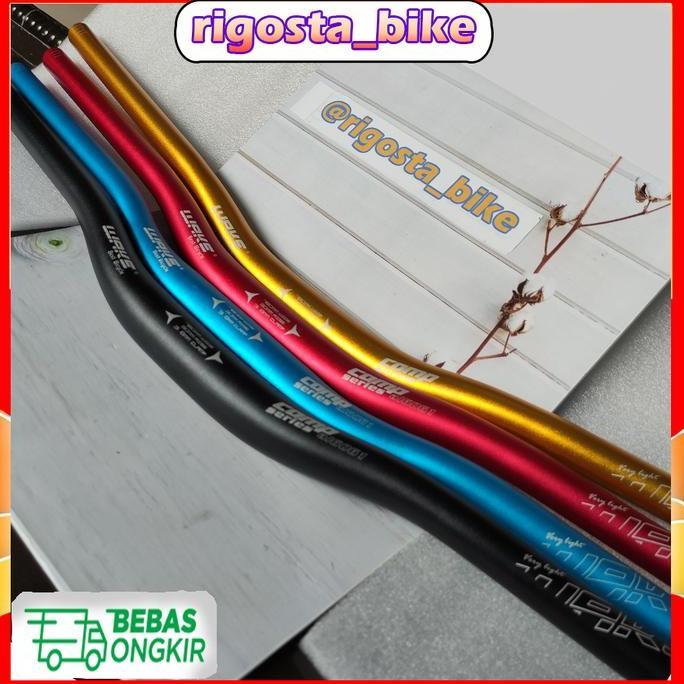 Handlebar Wake 780 780Mm Oversize Stang Mtb Dh Xc Handle Bar Kualitas Terbaik Harga Termurah