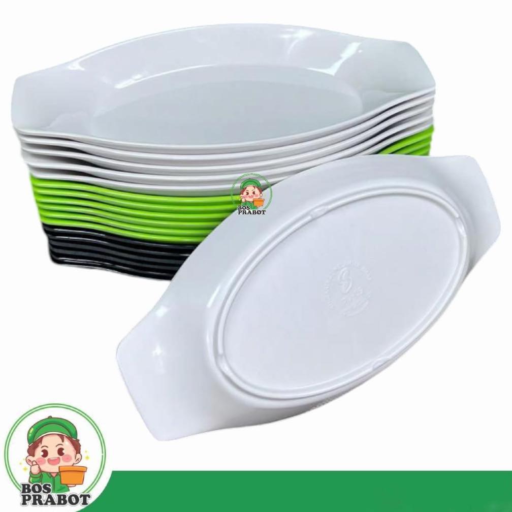 PIRING SAJI MELAMIN ASLI / PIRING MELAMIN SAJI / PIRING MELAMIN PERAHU