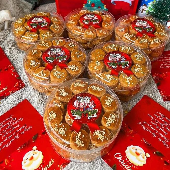 Kue kacang Toples Bulat 500 gr LS