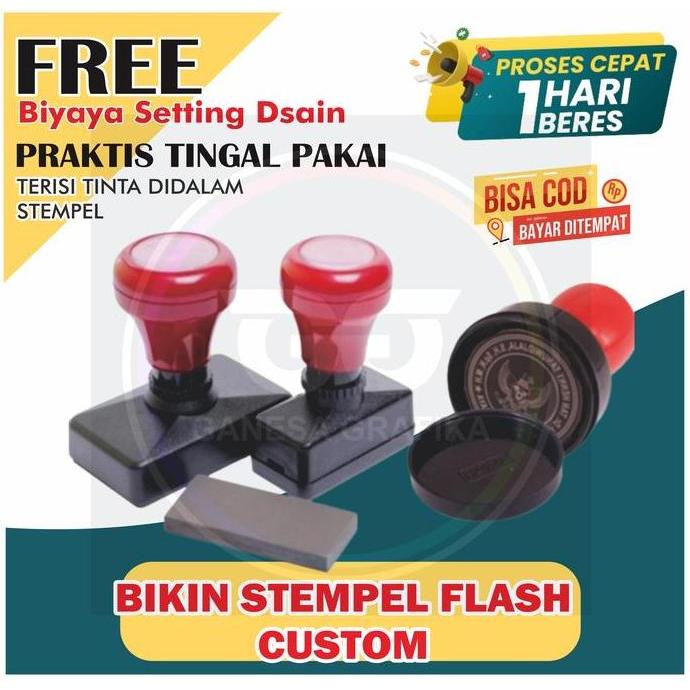 Handcraft- Stempel Custom Free Dsain Sudah Terisi Tinta Stempel Custom Logo Stempel Logo Cap Toko St