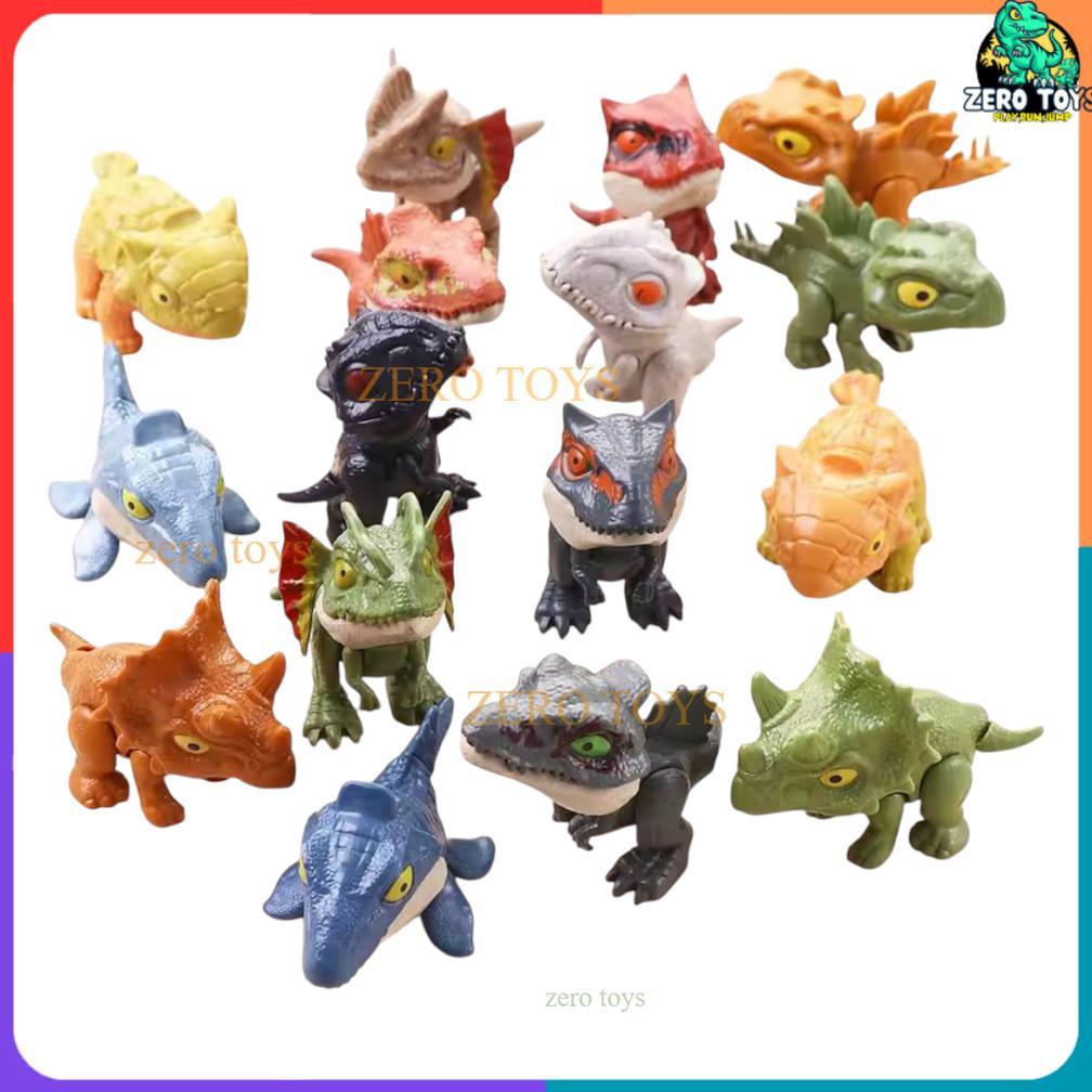 Diskon Figure Dinosaurus Snap Squad T Rex Indominus Pyroraptor Indoraptor Mainan Figur Dino