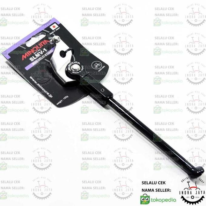 STANDAR MINOURA SLMV-1 STAND SEPEDA LIPAT 16" - BLACK RESTOCK