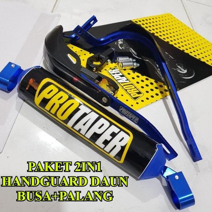 PAKET 2IN1 HANDGUARD TULANG DAUN COVER PELINGDUNG STANG + BUSA PALANG STANG PROTAPER PNP MOTOR XRIDE