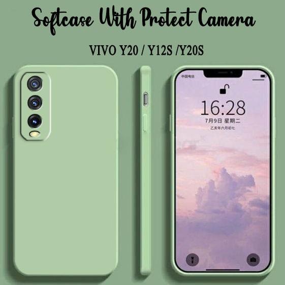 BEST SALE SOFTCASE MACARON POLOS FOR VIVO Y20 Y12S Y20S - CASE HP VIVO Y20 Y12S Y20S - CASING HP VIV