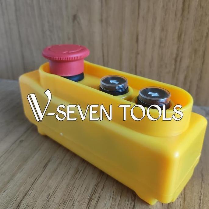 Remot kontrol electrik mini hoist 220 volt 3 tombol remot hoist