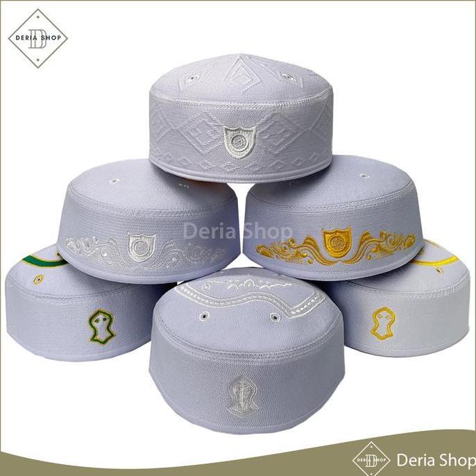 Bagusbanget- Peci Kopiah Malaysia Motif Terompah, Kembang Wajik Haji Alay, No 3-9