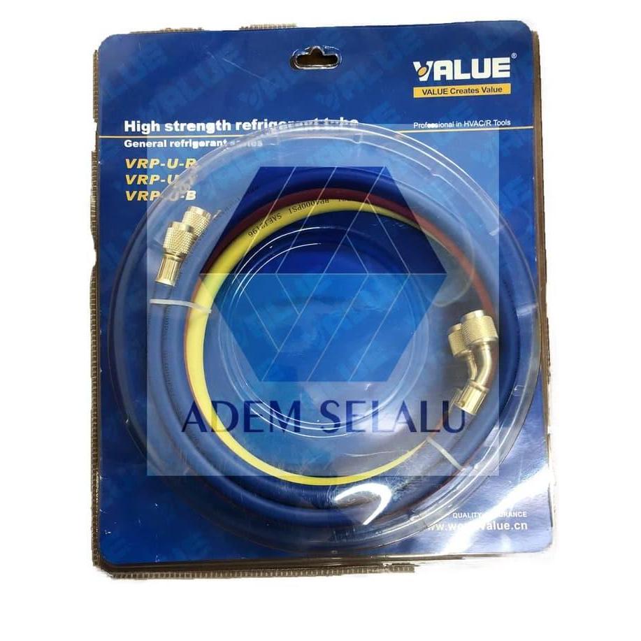 Kirimyaa- Selang Manifold Value R22 150 Cm | Selang Analyser Value R22
