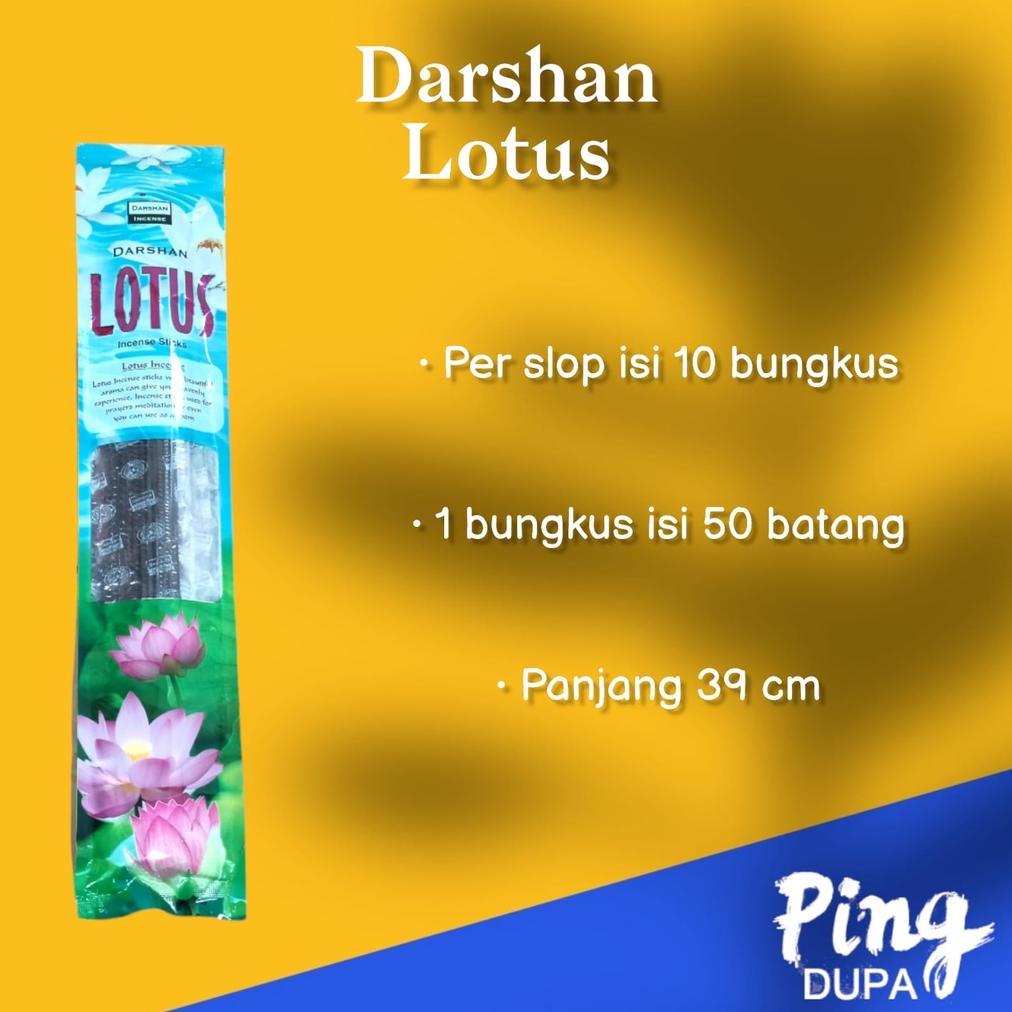 [HX] PER SLOP Dupa Lotus Life Pounch 50 Batang Grosir Isi 10 Pack Hio Darshan India