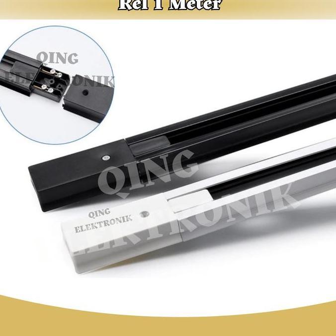 Lightfast- Rel Lampu Tracklight / Led Track Rel 1 M / Rel Lampu Sorot Track 1 M
