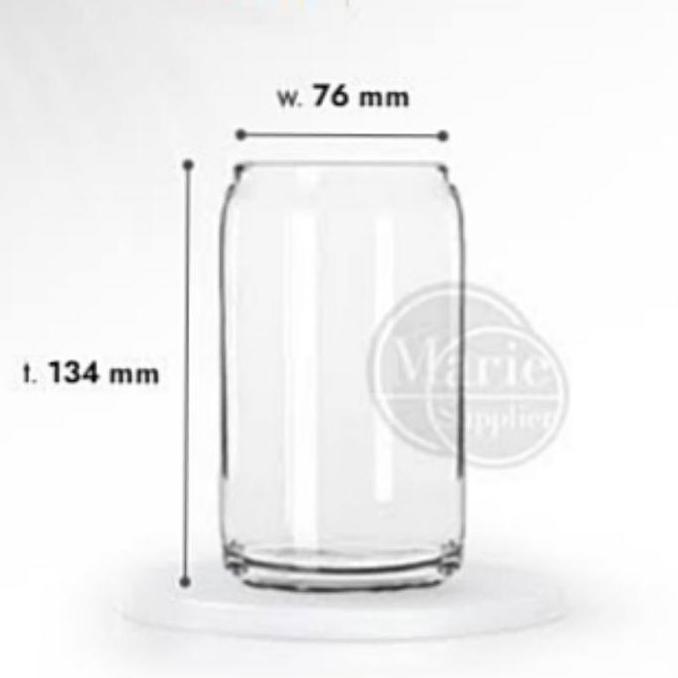 Vas Kaca Bening Tabung / Pot Kaca Tanaman Air Hidroponik Aesthetic