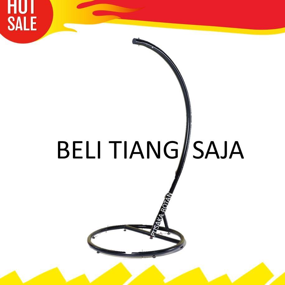 [RTN] Tiang Saja Untuk Ayunan Gantung Rotan Sintetis