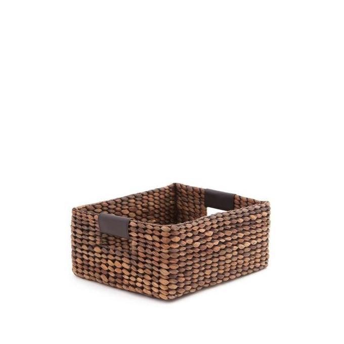 Rectangle Buco Espresso/Keranjang Eceng Gondok Multifungsi