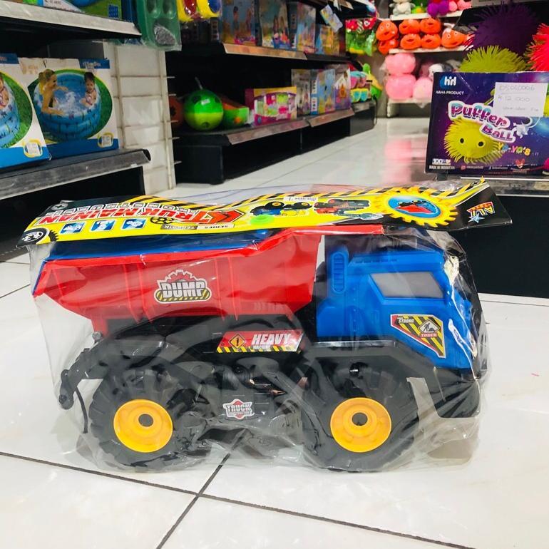 Termurah Mainan Mobil Truk Bak Bisa Di Naiki / Truk Konstruksi /Truk Pasir Jomplang Ukuran Besar