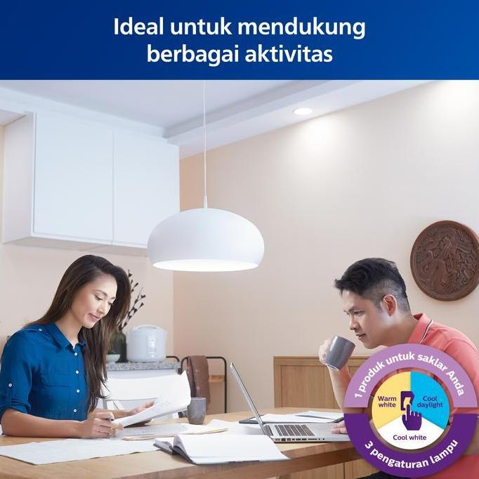 Lightfast- Lampu Philips Radiantline Downlight Sceneswitch 13W D125 3 Warna