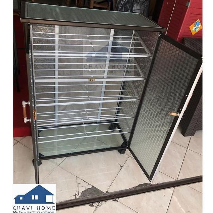 Rak sepatu aluminium lemari sepatu tempat sepatu shoes rack 5 susun