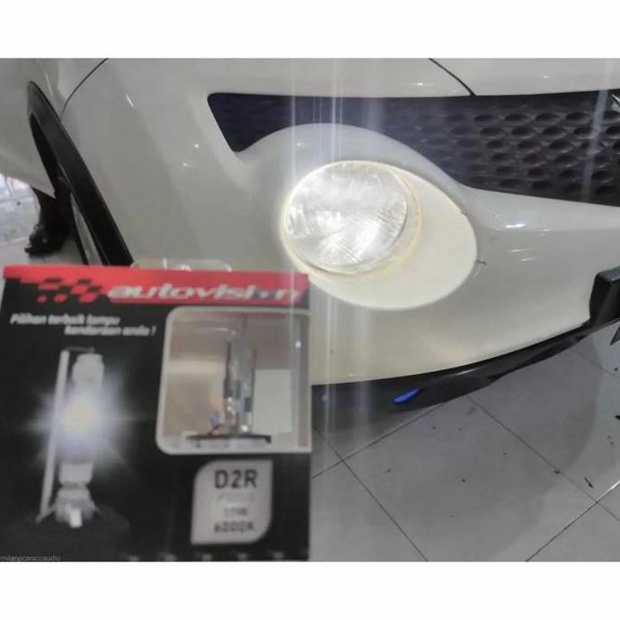 Bohlam HID Mobil Autovision Xenon D2R 6000K Lampu Mobil D2R Putih Termurah