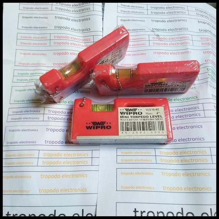 HOT DEAL WATERPASS TORPEDO MINI 4" WIPRO WTM02