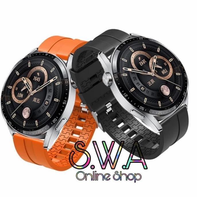 Strap Rubber Watch Band Model Original Huawei Watch GT 6 46mm Pro 5 4 3 2 2e GT3 Pro 46mm