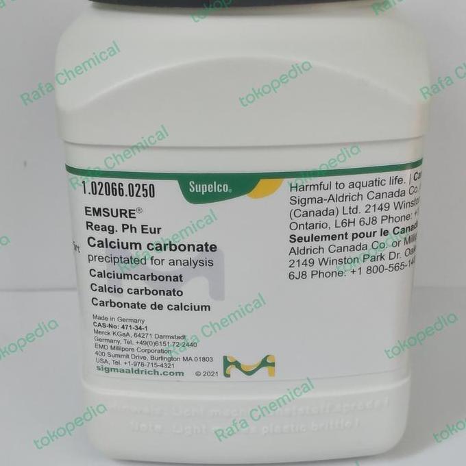 Calcium Carbonate Merck | 1.02066.0250 |  CaCO3 | Carbonat
