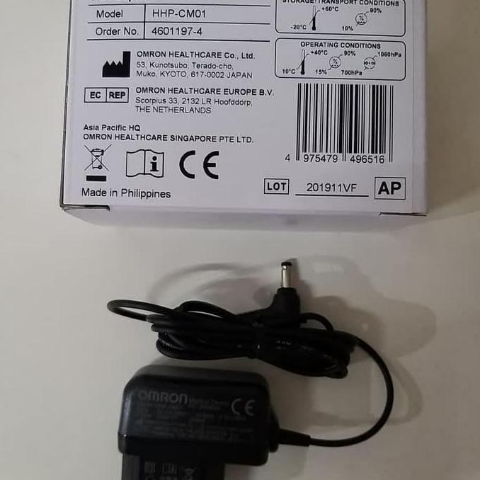 Adaptor BPM Tensimeter OMRON / AC Adapter Original / Tensi Meter