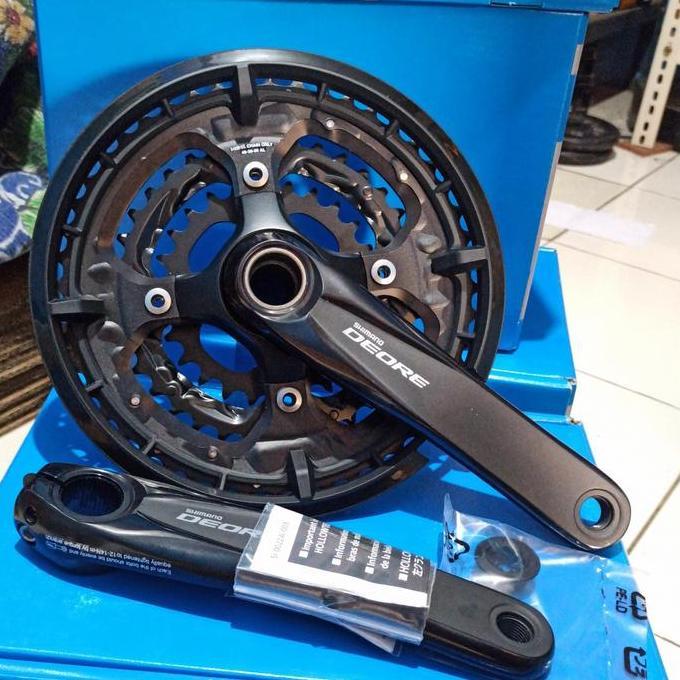 Crank Shimano Deore HT2 M6000 - T6010 Triple 3 Speed 48T