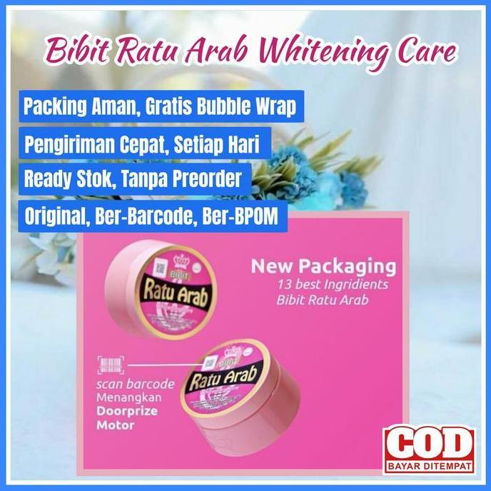 Bibit Ratu Arab Whitening Care Original Body Lotion Pemutih Kulit Asli
