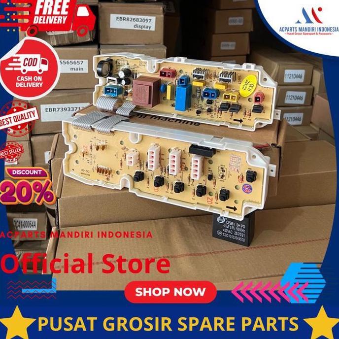 KYOMIE LG Fuzzy Logic 7.0kg WF-7020TC, Modul pcb mesin cuci Top Loading