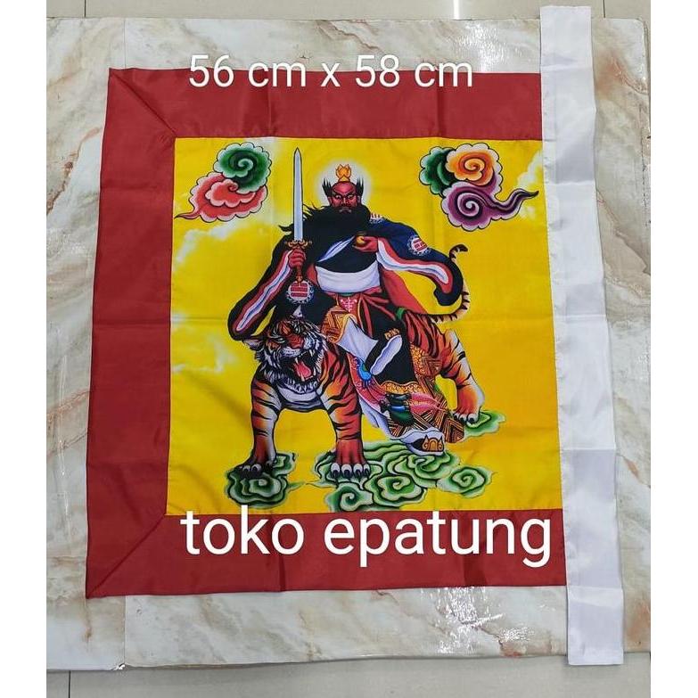 bendera zhang tien se / tiu tien se - 50 x 60 cm - 23