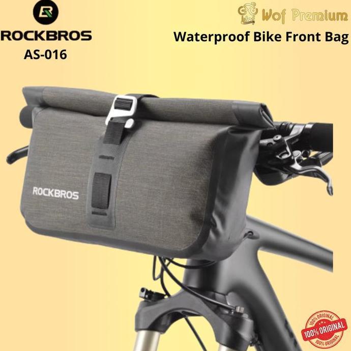 ROCKBROS AS-016 Tas Sepeda Bike Front Handlebar Bag - Tas Depan Sepeda