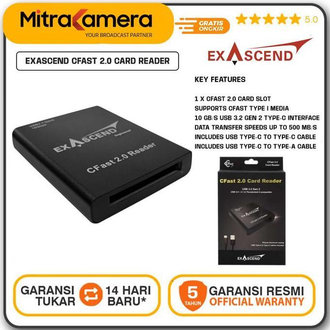 KYOMIE EXASCEND CFast 2.0 Card Reader