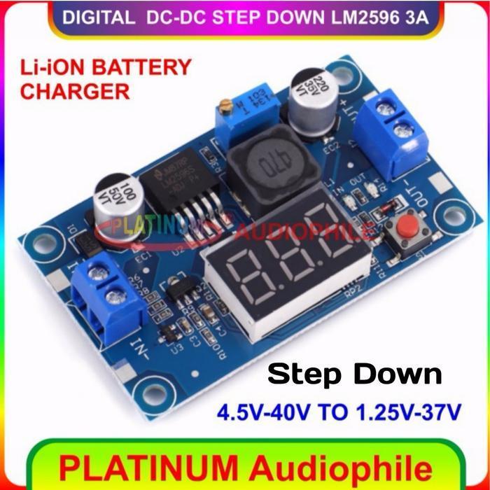Step Down LM2596 Digital DC To DC Step Down Adjustable Modul