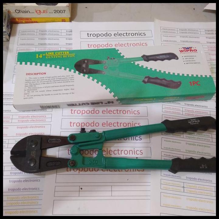 DISKON GUNTING BESI BETON 14 INCH WIPRO 