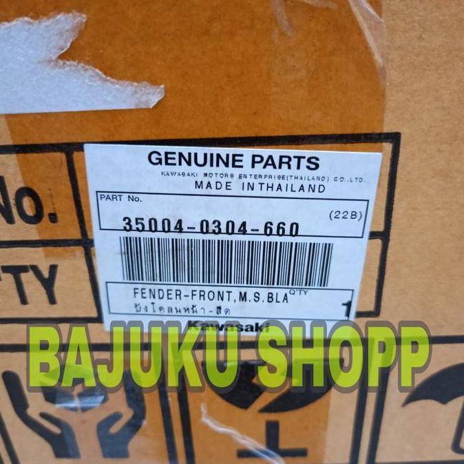 SPAKBOR SLEBOR FENDER DEPAN KAWASAKI ER6N ER6 N ER 6N ER6F ER6 F ER 6F ORIGINAL KAWASAKI