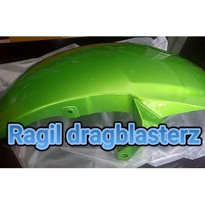 spakbor depan er6 er6n er6f hitam original kawasaki