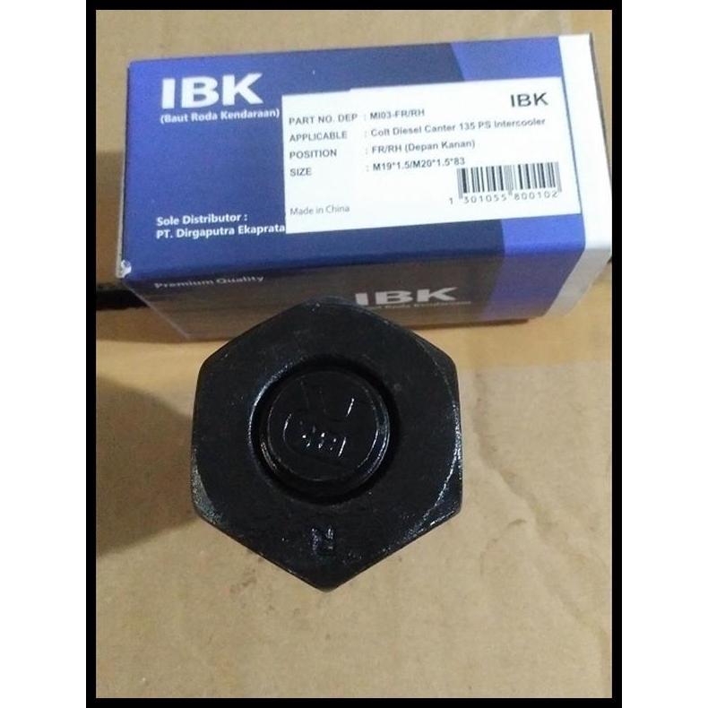 BEST DEAL BAUT RODA HUB BOLT TRUK CANTER PS110 PS125 DEPAN KANAN IBK 