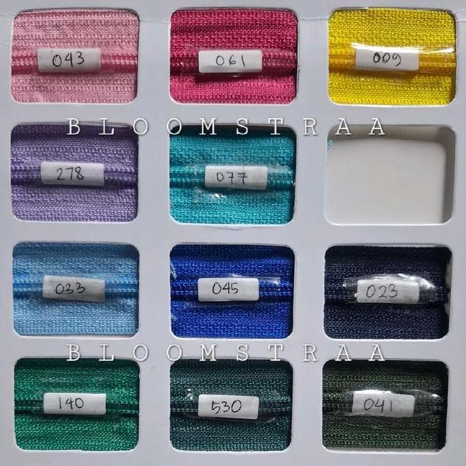 Ready Roll Resleting AMCO 05 Zipper Coil AMCO no 5 nylon plastik 100yard