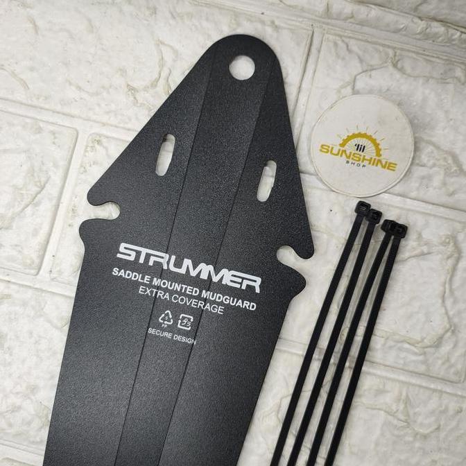 Fender Slebor Sadel Sepeda STRUMMER Saddle Mudguard Roadbike Seli MTB BMX