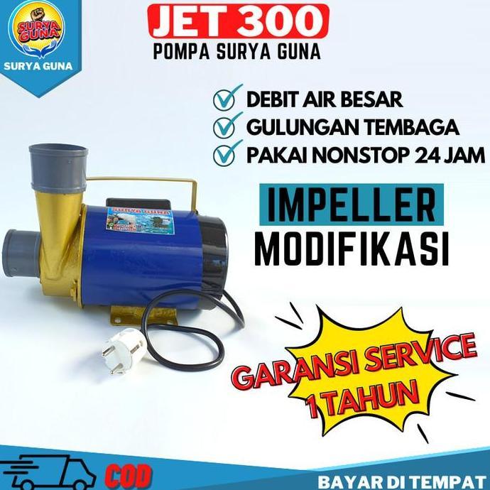 Allthebest Pompa Air Modifikasi Jet 300 Pompa Air Kolam Ikan