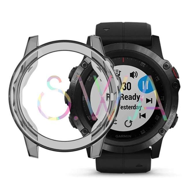 Ready Garmin Fenix 5X Silikon Case Cover Bumper Karet Smartwatch Garmin rtg