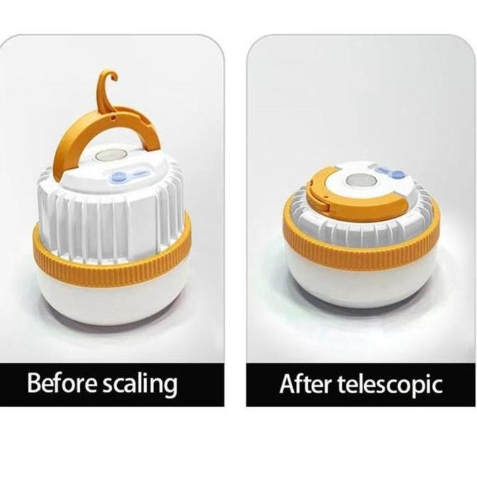 Lampu Camping Emergency Gantung  Di Cas Bisa Dilipat