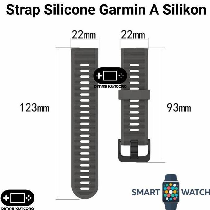 Ready Strap Silicone Garmin A silikon tali jam garmin instinct 1 2 crossover
