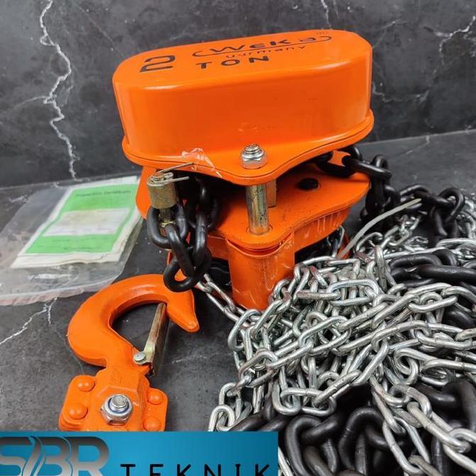 chain block 2 ton x 5 meter WEKA orinal takel 2 ton x 5 meter