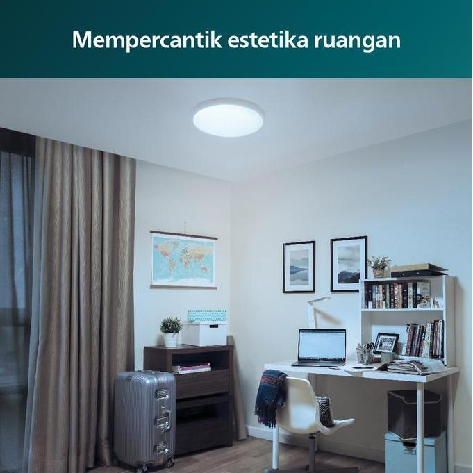 Philips Lampu Baret LED Ceiling CL254 12W 65K Putih